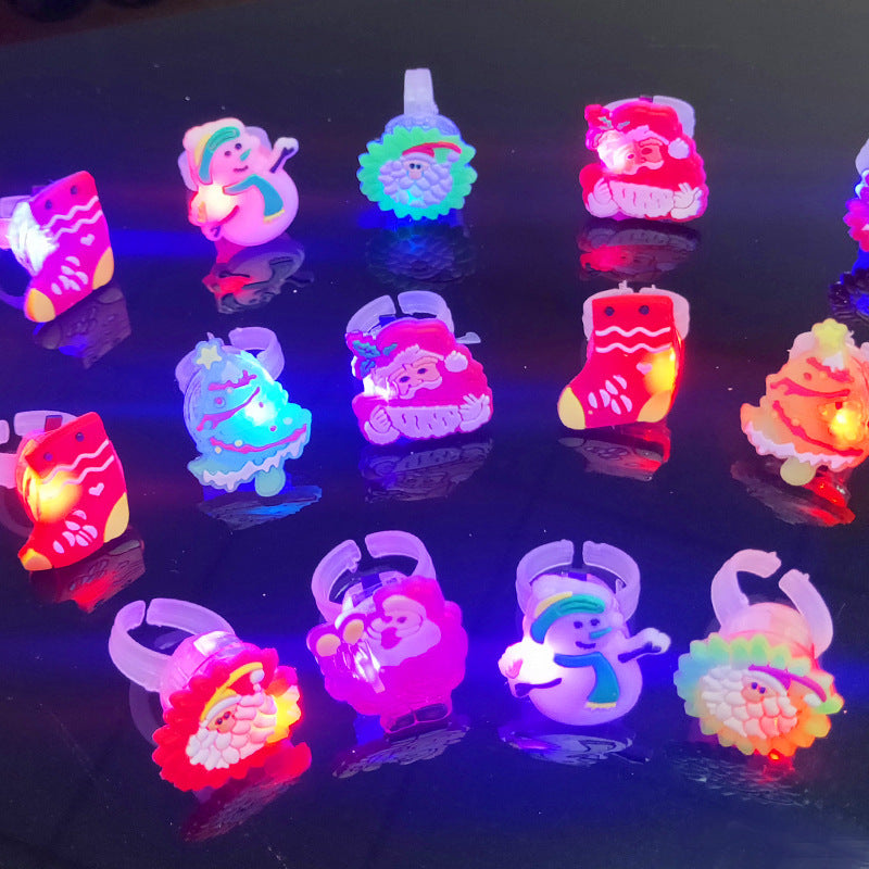 10 Pieces Plastic Luminous Finger Lamp