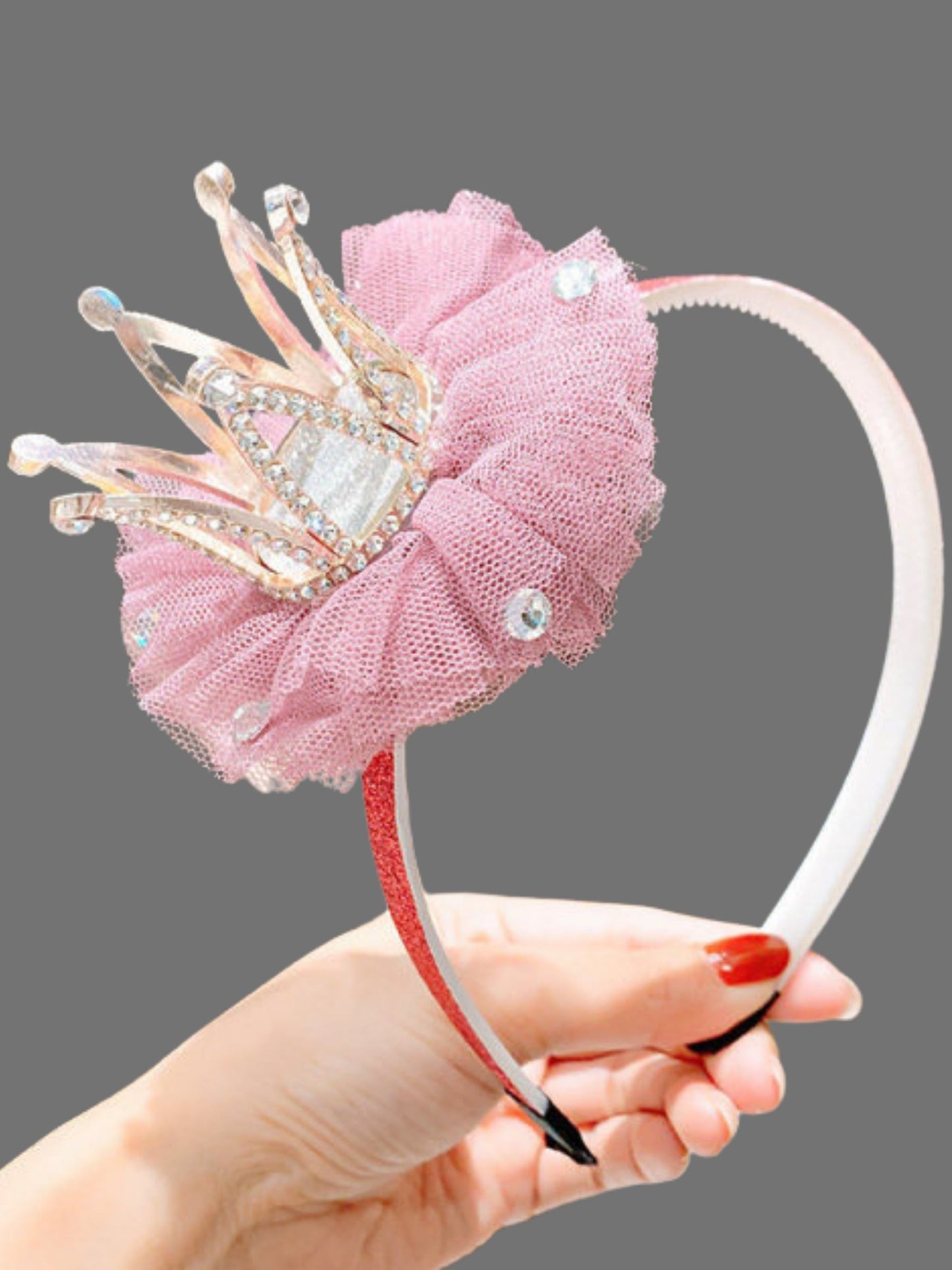 Your Highness Tulle Crown Headband