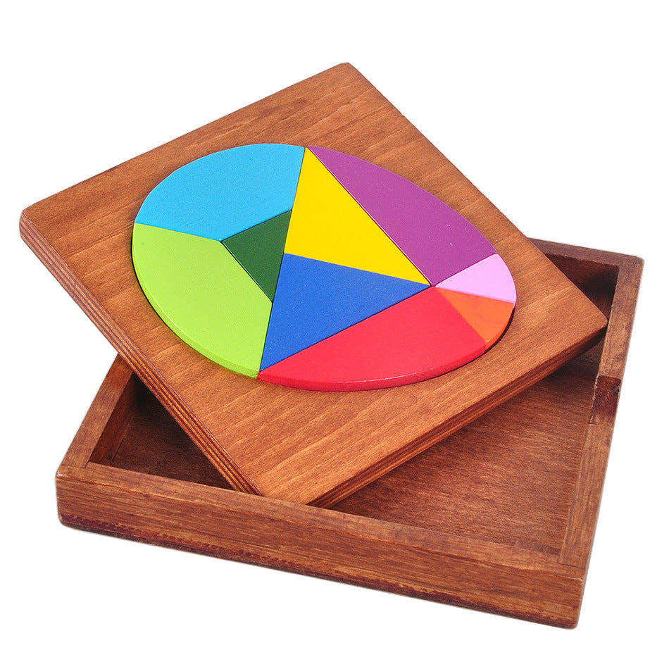 Wooden DIY Three-Dimensional Puzzle for Middle-Aged Adults