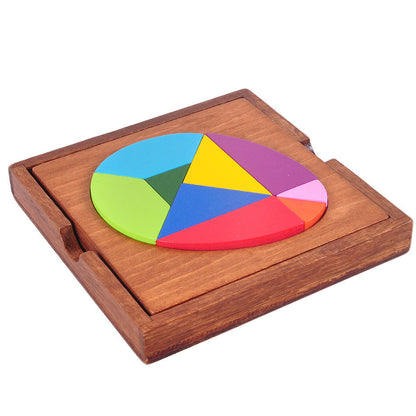 Wooden DIY Three-Dimensional Puzzle for Middle-Aged Adults