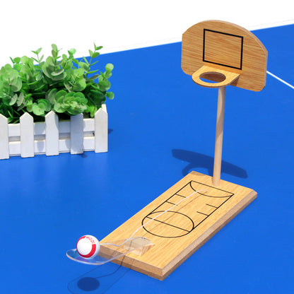 Wooden Children's Basketball Parent-child Toys