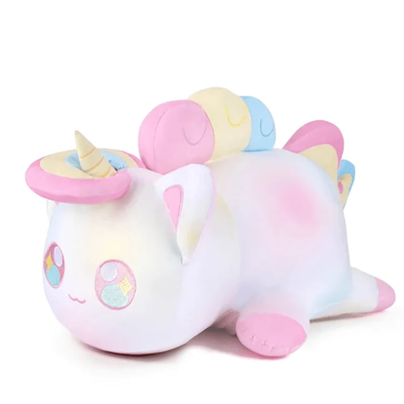 25cm Cat-icorn and Strawberry Cat Plushy Toy