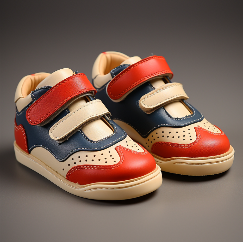 Comfortable Red-Blue Shoes