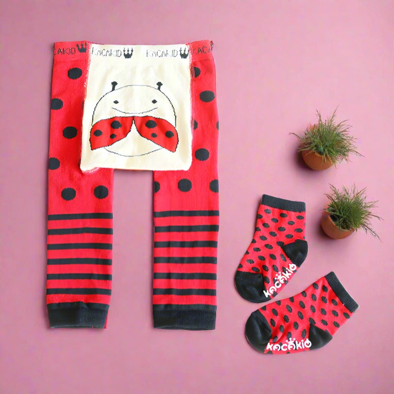 2 Pieces Lovely Baby Cartoon Pants & Socks