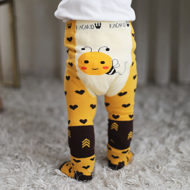 2 Pieces Lovely Baby Cartoon Pants & Socks