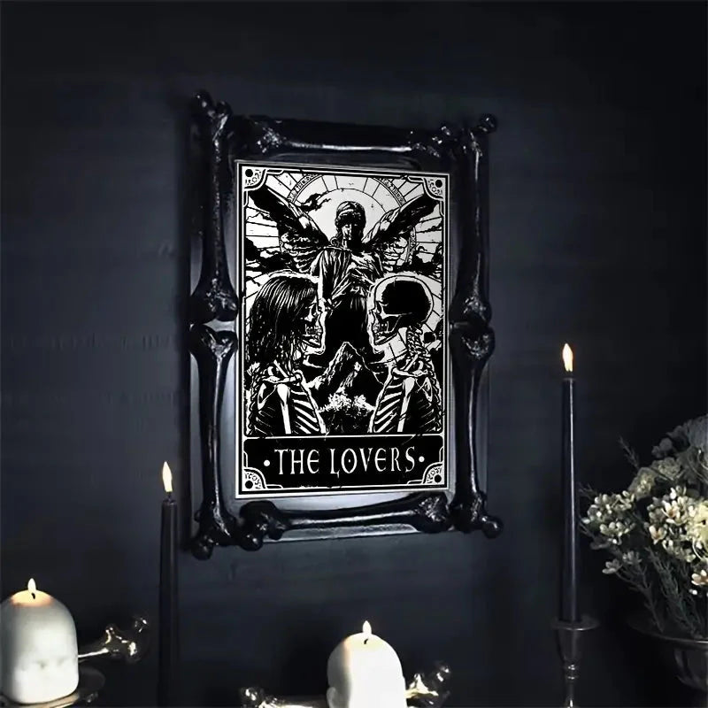 3 piece set A3 Dark Tarot Posters on Canvas