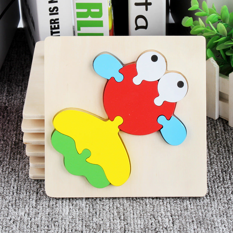 Wooden 3D Panel Educational Toy Set for Kids