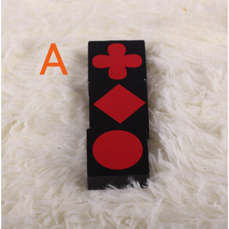 Wholesale Wooden Puzzle Buckle Chess ZSB04 Wooden Parent-child Duo Game Chess