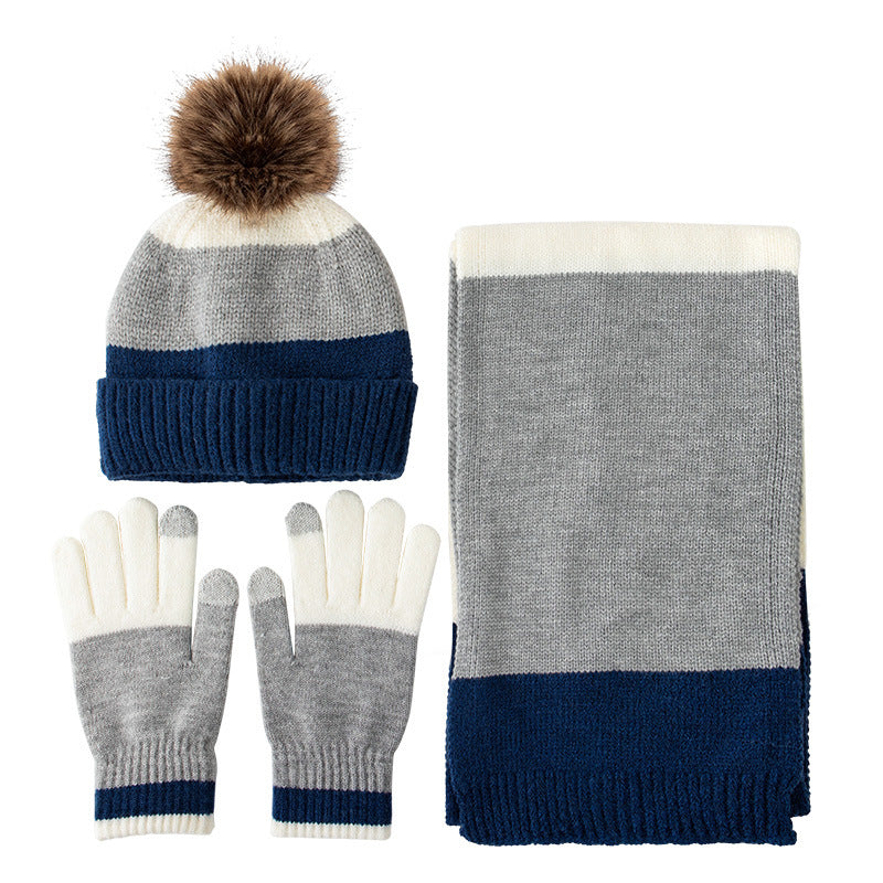 Wholesale Winter Children's Hat Scarf Gloves Set