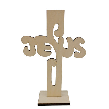 Wooden Cross Ornaments