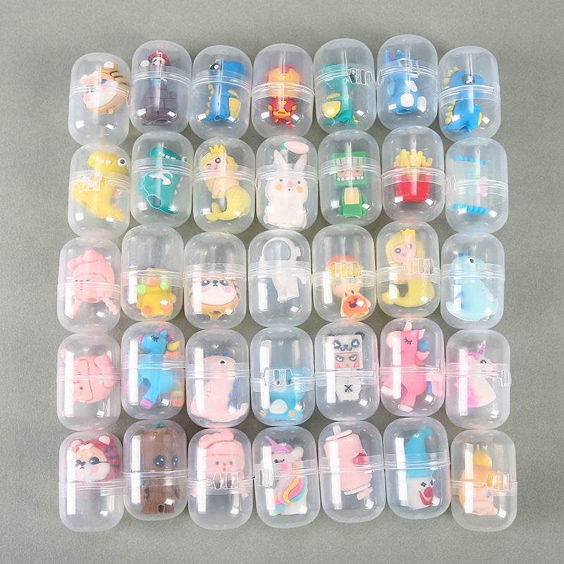 10 Pieces Capsule Gacha Plastic TOY