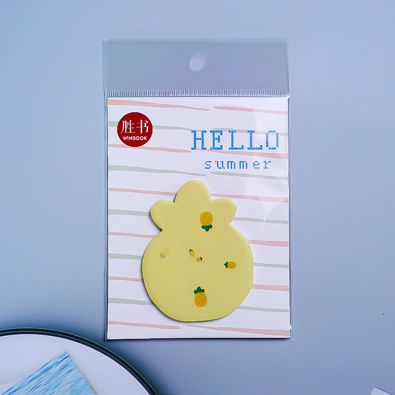 10PCS Fruit Paper Sticky Notes