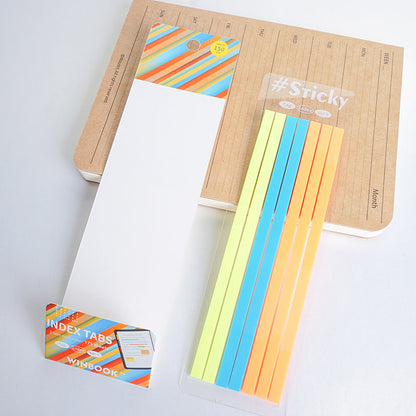 10PCS Transparent Sticky Note Index Stickers