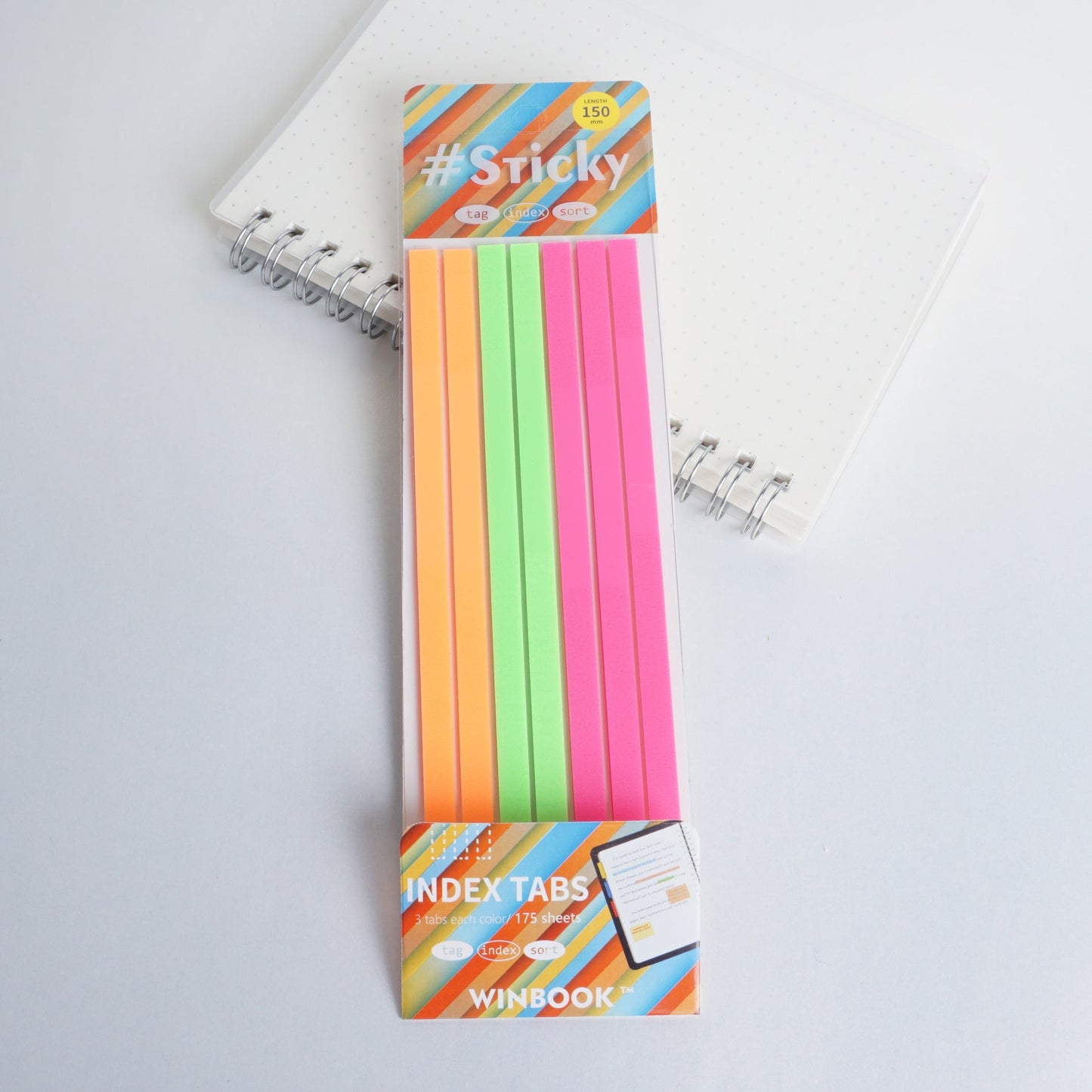 10PCS Transparent Sticky Note Index Stickers