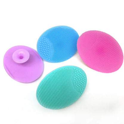 1PCS Silicone Baby Shampoo Brush: Gentle Head Massage & Hair Washing