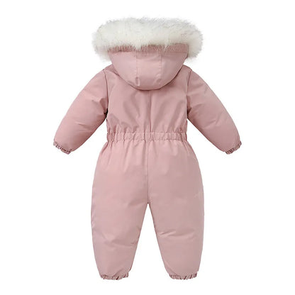 Winter Baby Jumpsuit: Warm Ski Suit for Boys and Girls