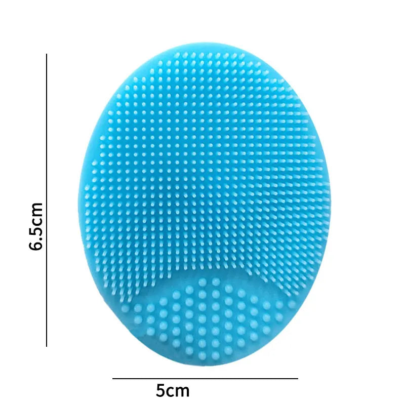 1PCS Silicone Baby Shampoo Brush: Gentle Head Massage & Hair Washing