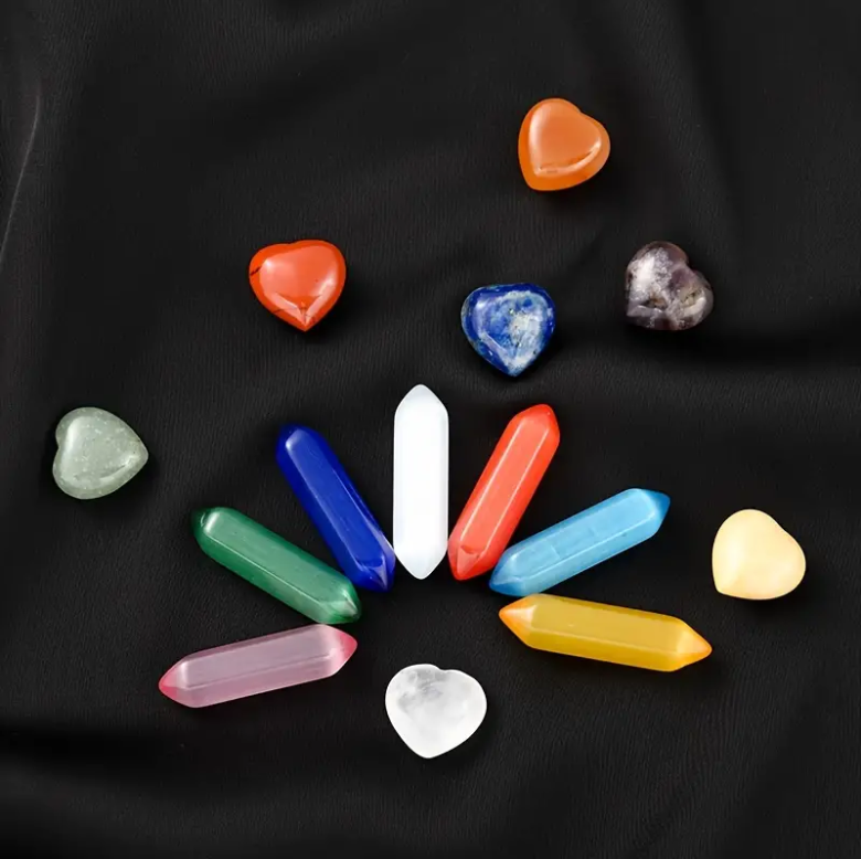 14pc Healing Crystals Stones Set