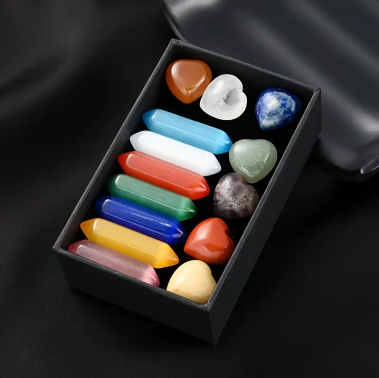 14pc Healing Crystals Stones Set