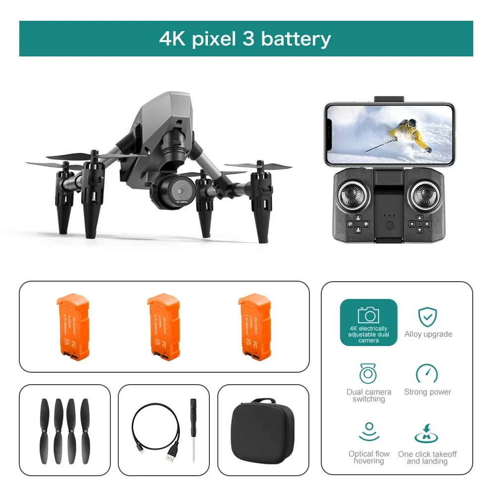 XD1 Mini Alloy 8K Dual Camera Architecture Drone