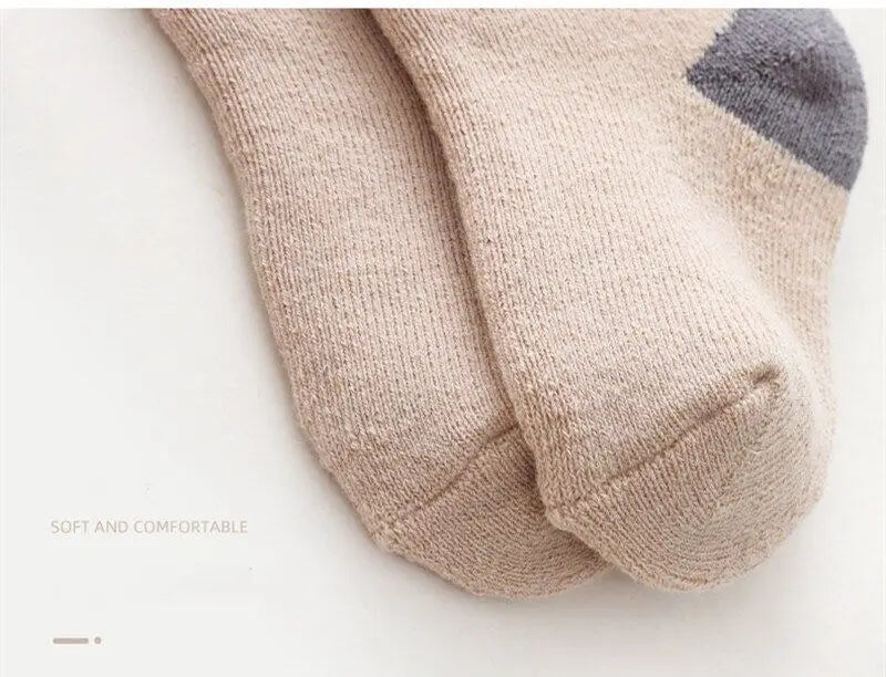 3 Pairs/Set Thick Warm Baby Socks in Autumn/Winter