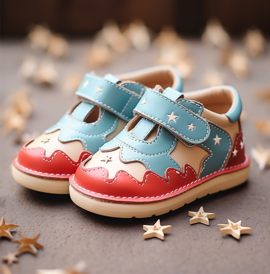 Starry Multicolor Girl's Shoes