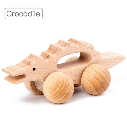 Wooden Baby Car Toy