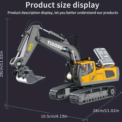 2.4Ghz Remote Control Engineering Vehicle Excavator Dump Truck