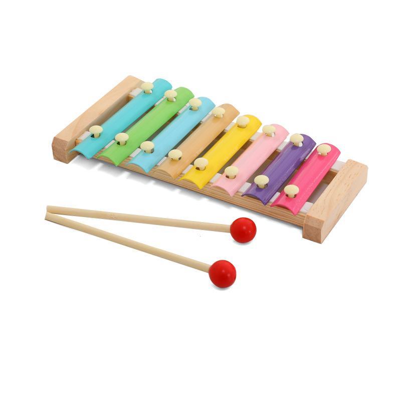 Wooden Eight-tone Piano Percussion Children's Toys