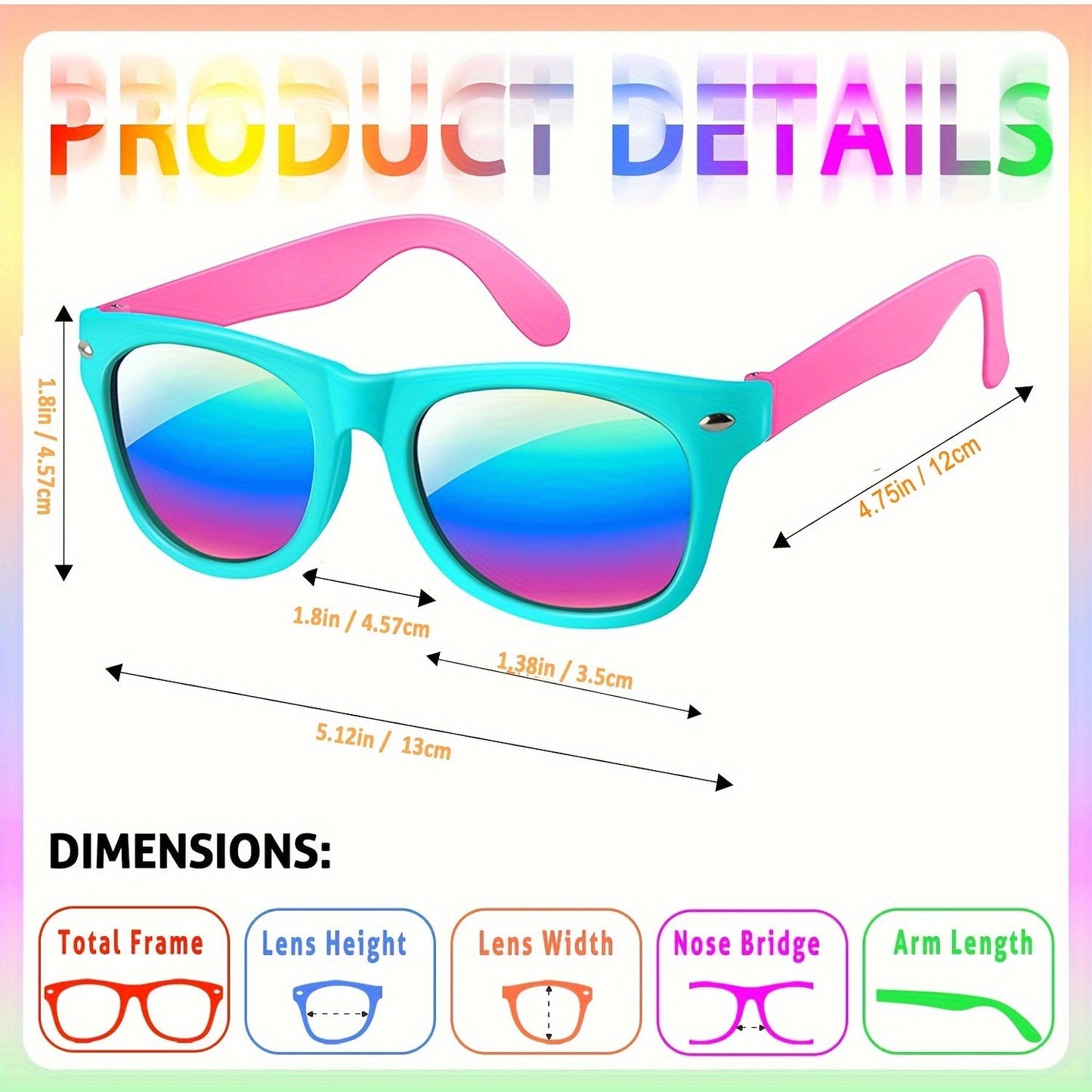 24pairs Cool Fantasy Classic Fashion Sunglasses