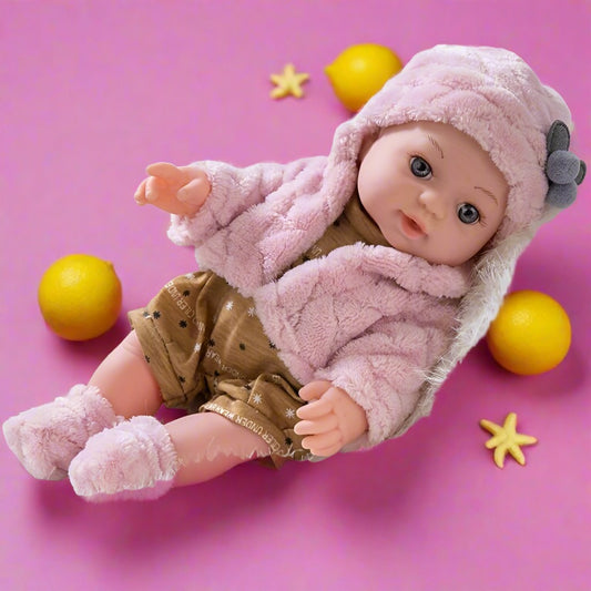 12-inch Lifelike Silicone To Comfort Simulated Reborn Baby Doll