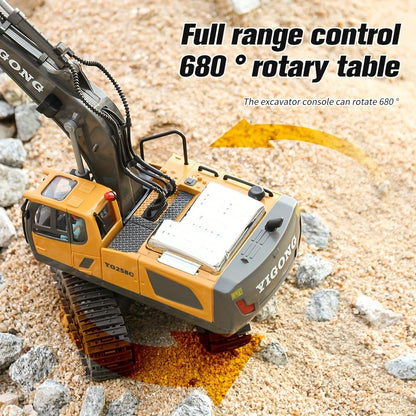 2.4Ghz Remote Control Engineering Vehicle Excavator Dump Truck