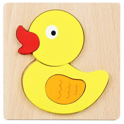 Wooden 3D Puzzle Children's Educational Toy