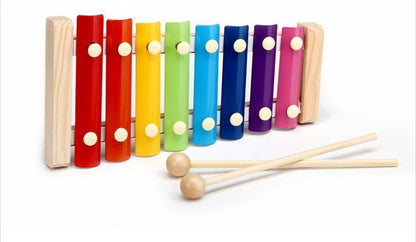 Wooden Eight-tone Piano Percussion Children's Toys