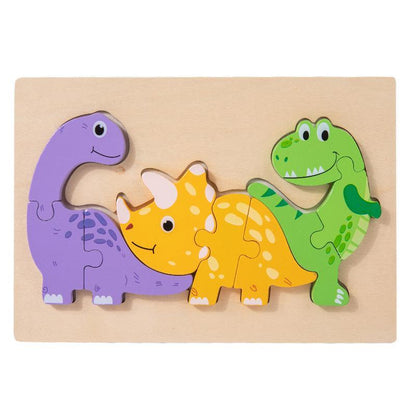 Wooden Children's Educational Early Education Puzzle Toy