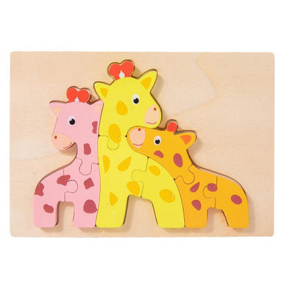 Wooden Children's Educational Early Education Puzzle Toy